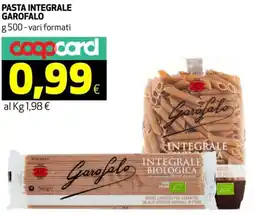 Coop Pasta integrale GAROFALO offerta