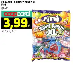 Coop Caramelle happy party XL FINI offerta