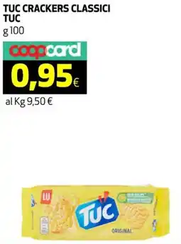 Coop Tuc crackers classici offerta