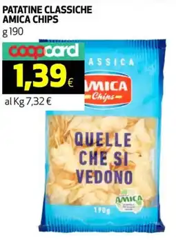 Coop Patatine classiche AMICA CHIPS offerta