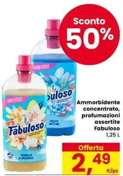 Despar Ammorbidente concentrato Fabuloso offerta