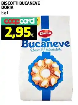 Coop Biscotti bucaneve DORIA offerta