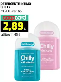 Coop Detergente intimo CHILLY offerta