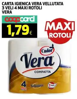 Coop Carta igienica vera vellutata VERA offerta