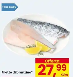 Despar Filetto di branzino offerta