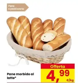 Despar Pane morbido al latte offerta