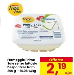 Despar Formaggio Primo Sale senza lattosio Despar Free from offerta