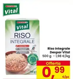Despar Riso Integrale Despar Vital offerta