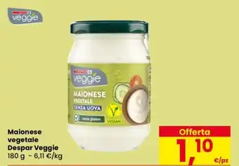 Despar Maionese vegetale Despar Veggie offerta