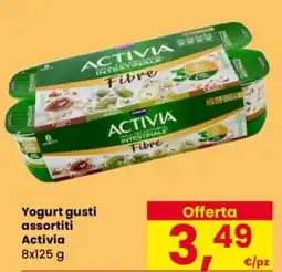 Despar Yogurt gusti assortiti Activia offerta