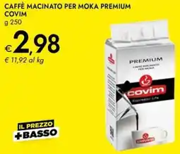 Bennet Caffè macinato per moka premium COVIM offerta