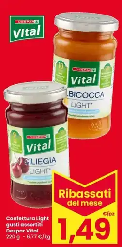 Despar Confettura Light Despar Vital offerta