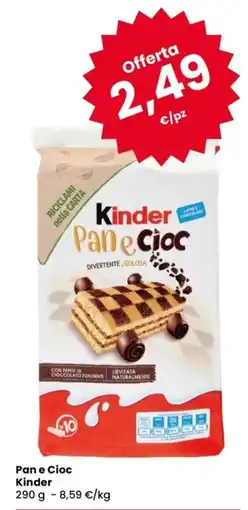 Despar Pan e Cioc Kinder offerta