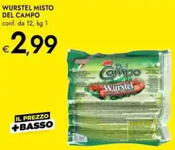 Bennet Wurstel misto DEL CAMPO offerta