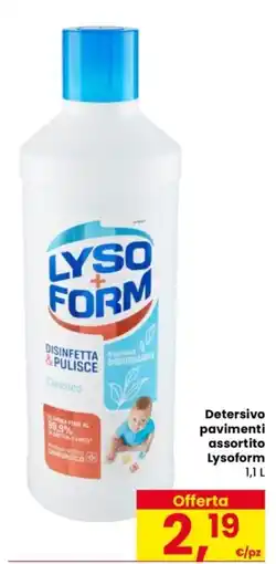 Despar Detersivo pavimenti assortito Lysoform offerta