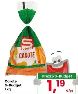 Despar Carote S-Budget offerta