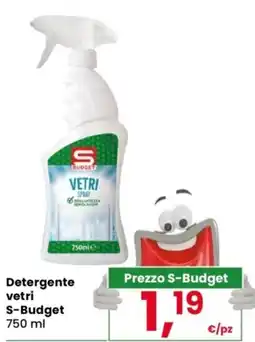 Despar Detergente vetri S-Budget offerta