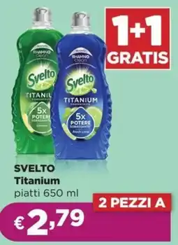 La Saponeria SVELTO Titanium piatti offerta