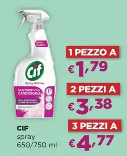 La Saponeria CIF spray offerta
