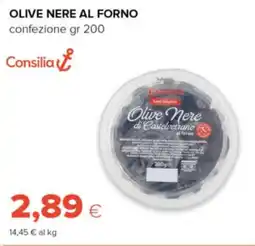 Oasi Consilia olive nere al forno offerta