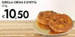 Bennet Girella crema e uvetta offerta