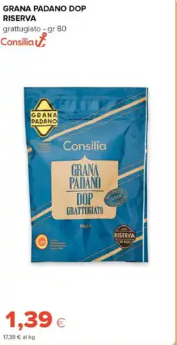 Oasi Consilia grana padano dop riserva offerta