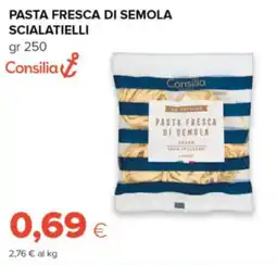 Oasi Consilia pasta fresca di semola scialatielli offerta