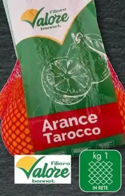 Bennet Arance tarocco filiera valore bennet offerta