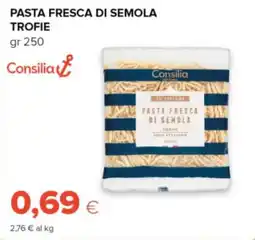 Oasi Consilia pasta fresca di semola trofie offerta