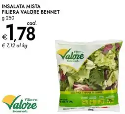 Bennet Insalata mista filiera valore bennet offerta