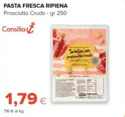 Oasi Consilia pasta fresca ripiena prosciutto crudo offerta