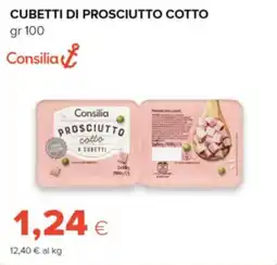Oasi Consilia cubetti di prosciutto cotto offerta