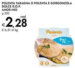 Bennet Polenta taragna o polenta e gorgonzola dolce d.o.p. amor mio offerta