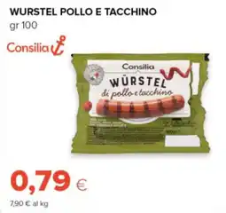 Oasi Consilia wurstel pollo e tacchino offerta
