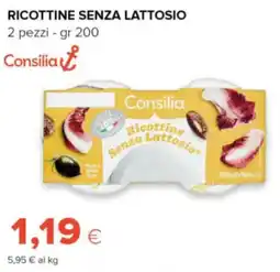Oasi Consilia ricottine senza lattosio offerta