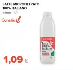 Oasi Consilia latte microfiltrato 100% italiano intero offerta