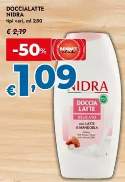 Bennet Doccialatte NIDRA offerta