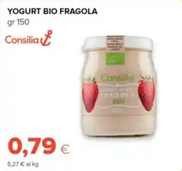 Oasi Consilia yogurt bio fragola offerta