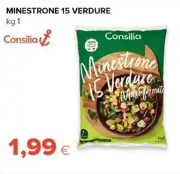 Oasi Consilia minestrone 15 verdure offerta