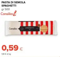 Oasi Consilia pasta di semola spaghetti offerta