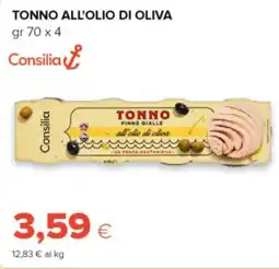 Oasi Consilia tonno all'olio di oliva offerta