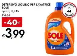 Bennet Detersivo liquido per lavatrice SOLE offerta