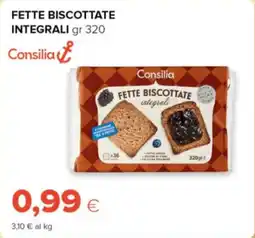 Oasi Consilia fette biscottate integrali offerta