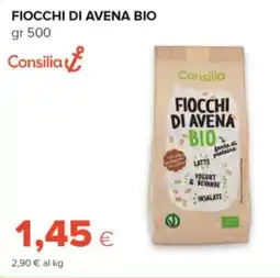 Oasi Consilia fiocchi di avena bio offerta