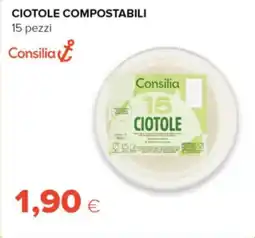 Oasi Consilia ciotole compostabili offerta