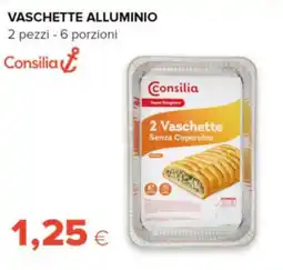 Oasi Consilia vaschette alluminio offerta