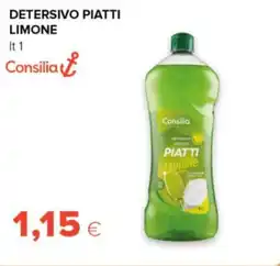 Oasi Consilia detersivo piatti limone offerta