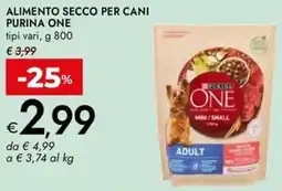 Bennet Alimento secco per cani PURINA ONE offerta