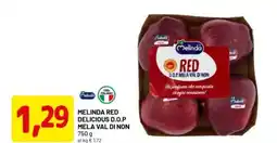 DPiù Melinda red delicious d.o.p mela val di non offerta