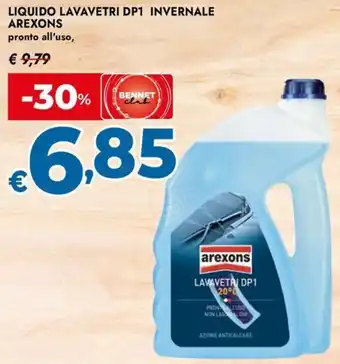 Bennet Liquido lavavetri dp1 invernale AREXONS offerta